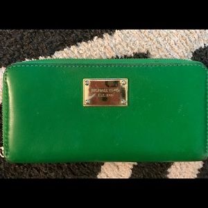 Michael Kors Kelly Green Wallet
